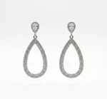 Arete gota contorno cristal