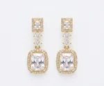 Arete con cristal rectangular