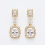 Arete con cristal rectangular