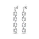 Arete 3 cuadros cristal