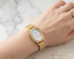 Reloj de acero inoxidable Circonia en caratula - Imagen 2