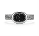 Reloj de acero inoxidable plateado